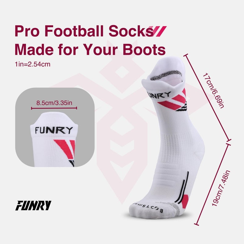FUNRY Store BOOTSmate Grip Socks Soccer,Ultra Non-Slip,Breathable Soccer Socks for Runing & Basketball, Unisex Fit for Men & Women - Image 2